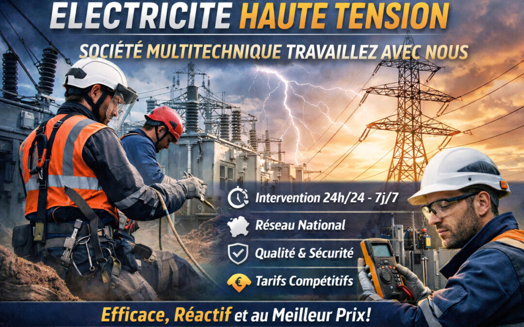 Multitécnica en electricidad de alta tensión: ¿por qué trabajar con un socio experto?