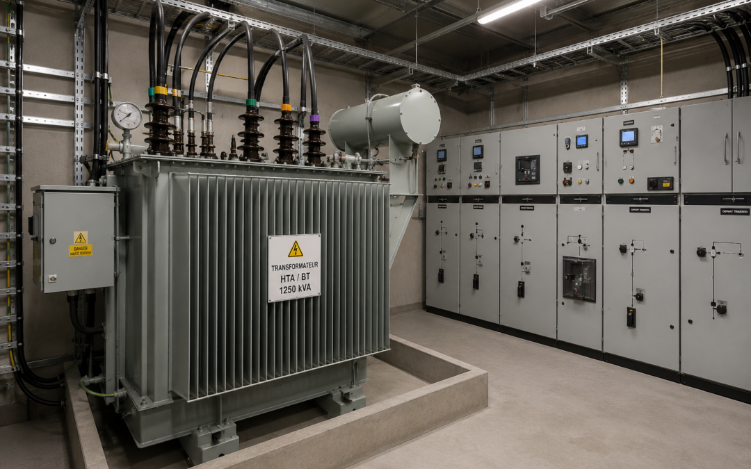 Poste transformateur industriel : rôle, fonctionnement, installation et maintenance