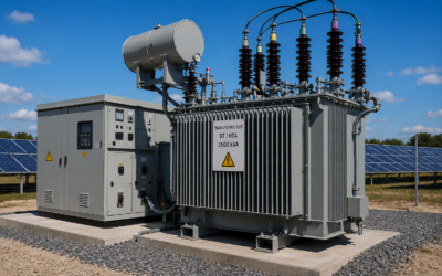 Transformateur HTA pour photovoltaïque : rôle, dimensionnement, installation et maintenance